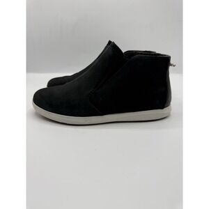 Olukai Boots Womens 9.5 Hawai'iloa Manu Hope Ankle Bootie Black Leather Comfort